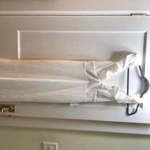 Long White Lulus dress NWT